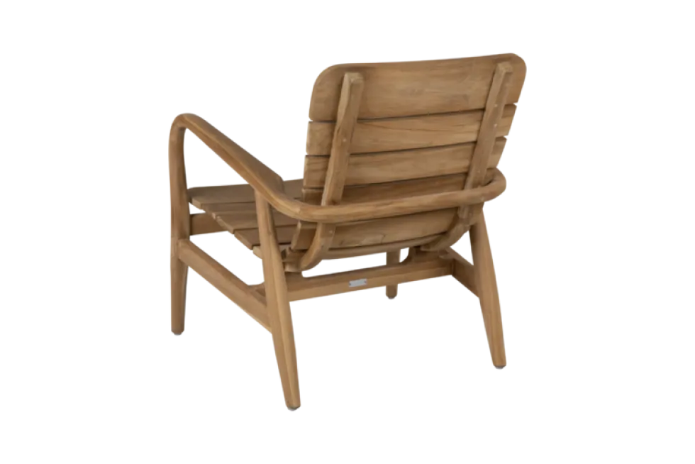 Lilja natur loungefåtölj
