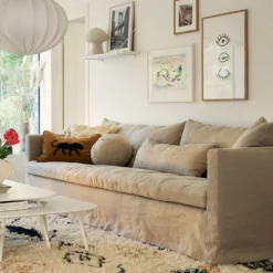 Lill 4-sits soffa kappa