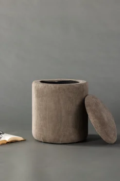 Limpen Puff ⌀32 ⌀32 Brown