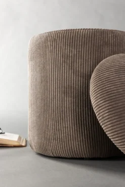 Limpen Puff ⌀32 ⌀32 Brown