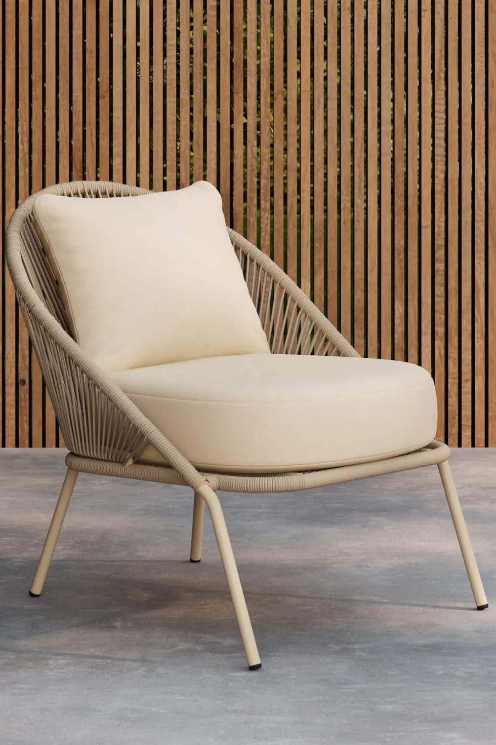 Lindos Loungefåtöljer Beige