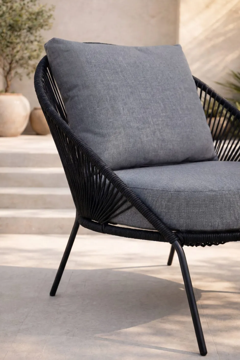 Lindos Loungefåtölj 85 x 78 x 73