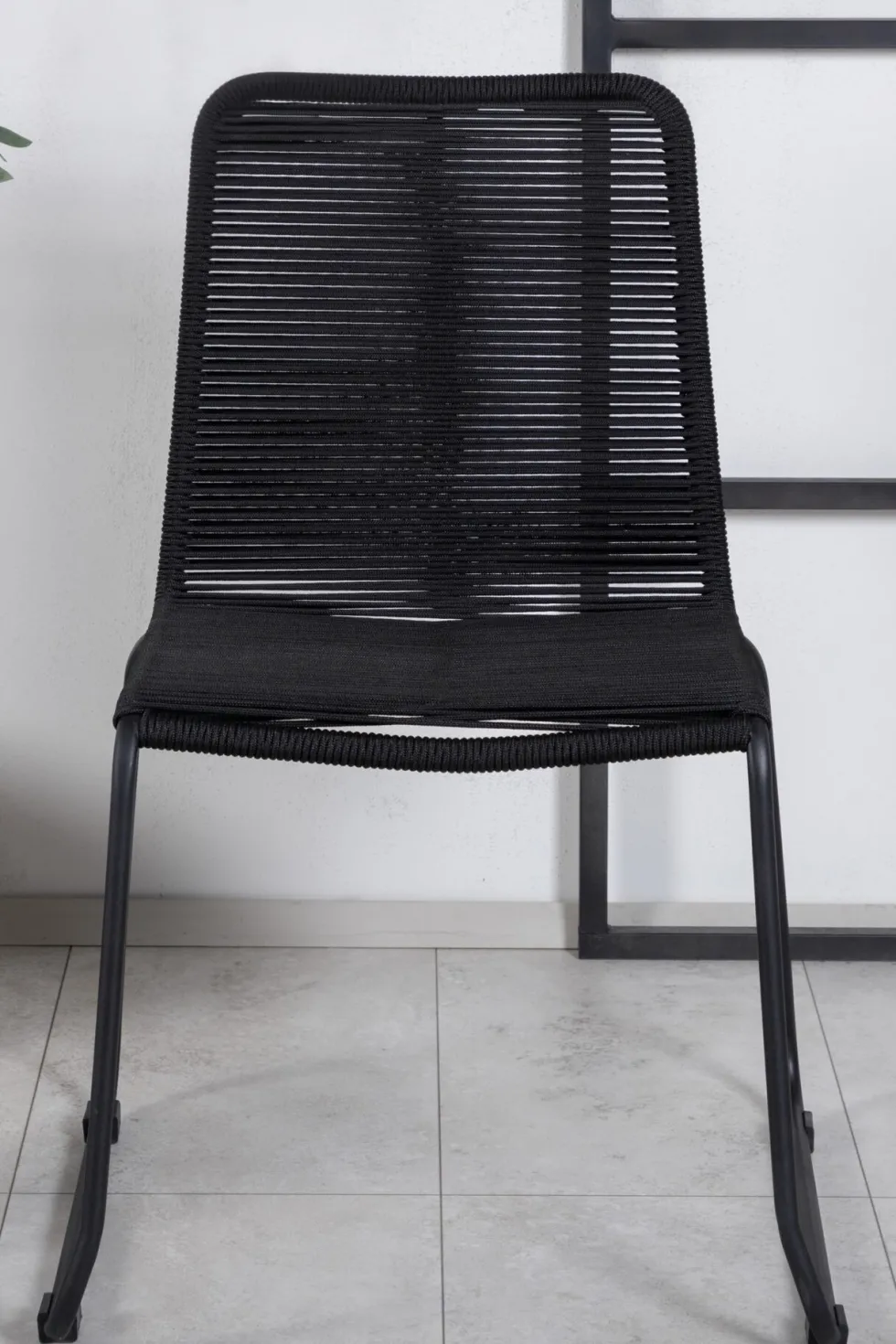 Lindos Matstolar Black