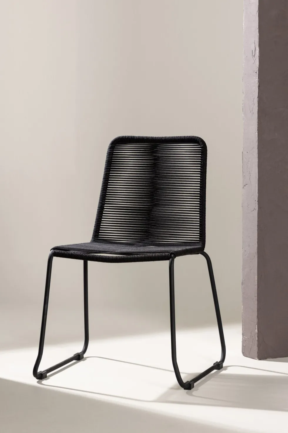 Lindos Matstolar Black