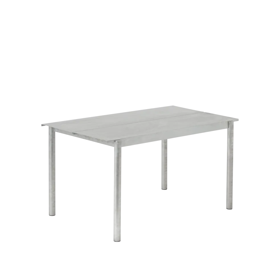 Linear steel bord 140 x 75 cm