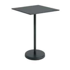Linear Steel Café Bord 70 x 70 x 105 cm