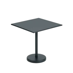 Linear Steel Café Bord 70 x 70 x 73 cm