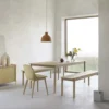 Linear wood bänk 110
