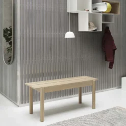 Linear wood bänk 110