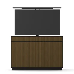 Line Burned Walnut TV Lift 65″