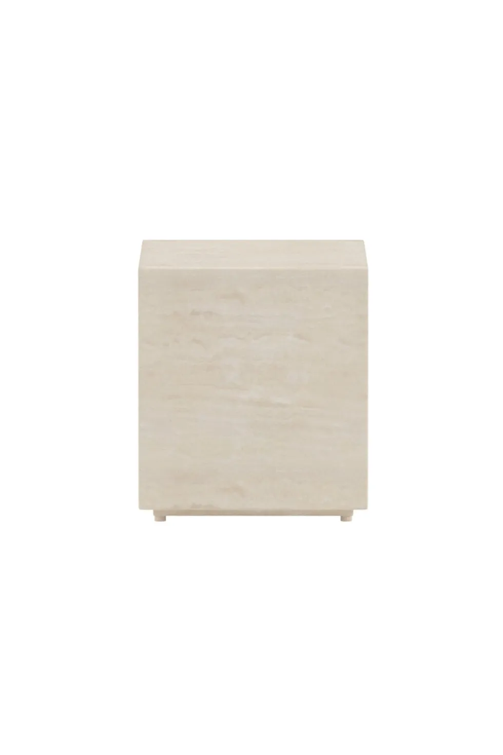 Lissabon Sidobord 40 x 40 x 45 Beige