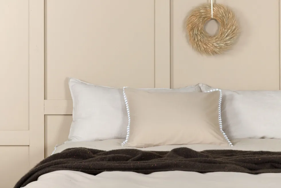 Livia Påslakanset 200 × 150 Beige