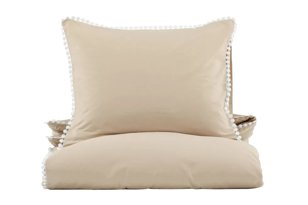 Livia Påslakanset 200 × 150 Beige