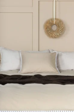 Livia Påslakanset 200 × 150 Beige