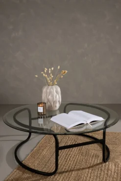 Lomma Soffbord ⌀110 Black
