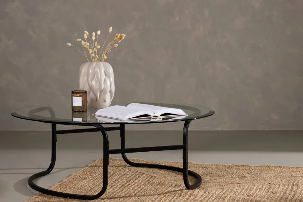 Lomma Soffbord ⌀110 Black