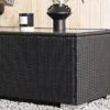 London Soffbord 120 x 50 Black