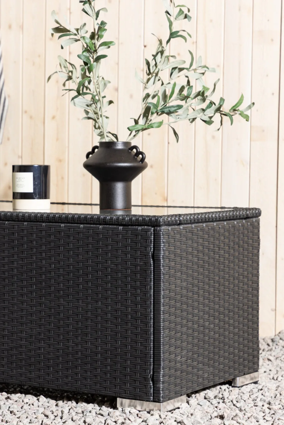 London Soffbord 120 x 50 Black