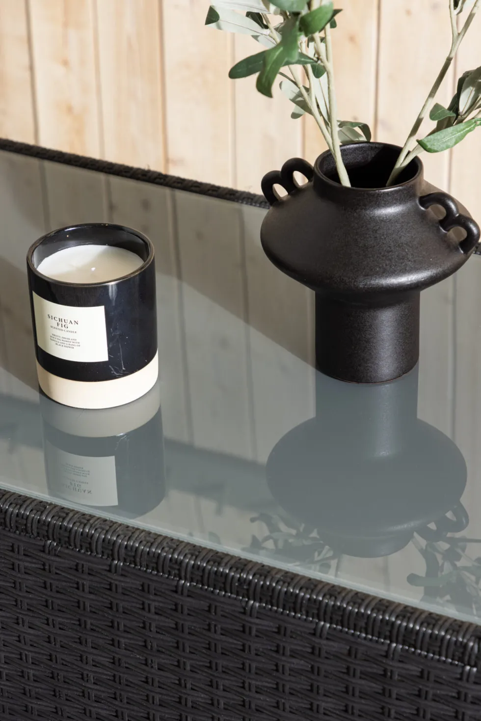 London Soffbord 120 x 50 Black