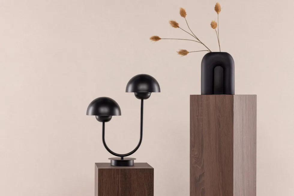 Lyckorna Bordslampor Black