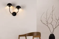 Lyckorna Vägglampor Black