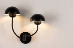 Lyckorna Vägglampor Black