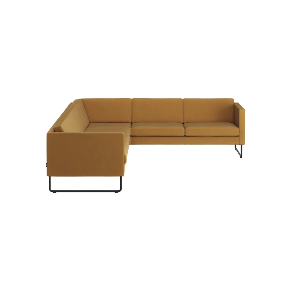 Madison hörnsoffa 3+2-sits med/utan knappar