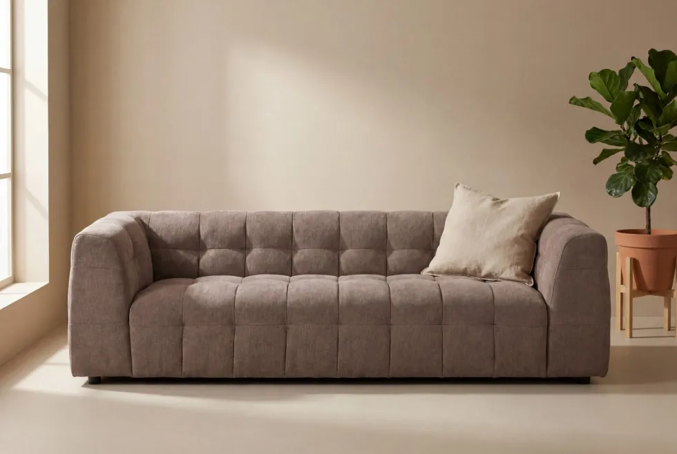 Malou 3-sits soffor Brown
