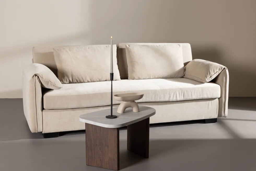 Malva 3-sits soffor Beige