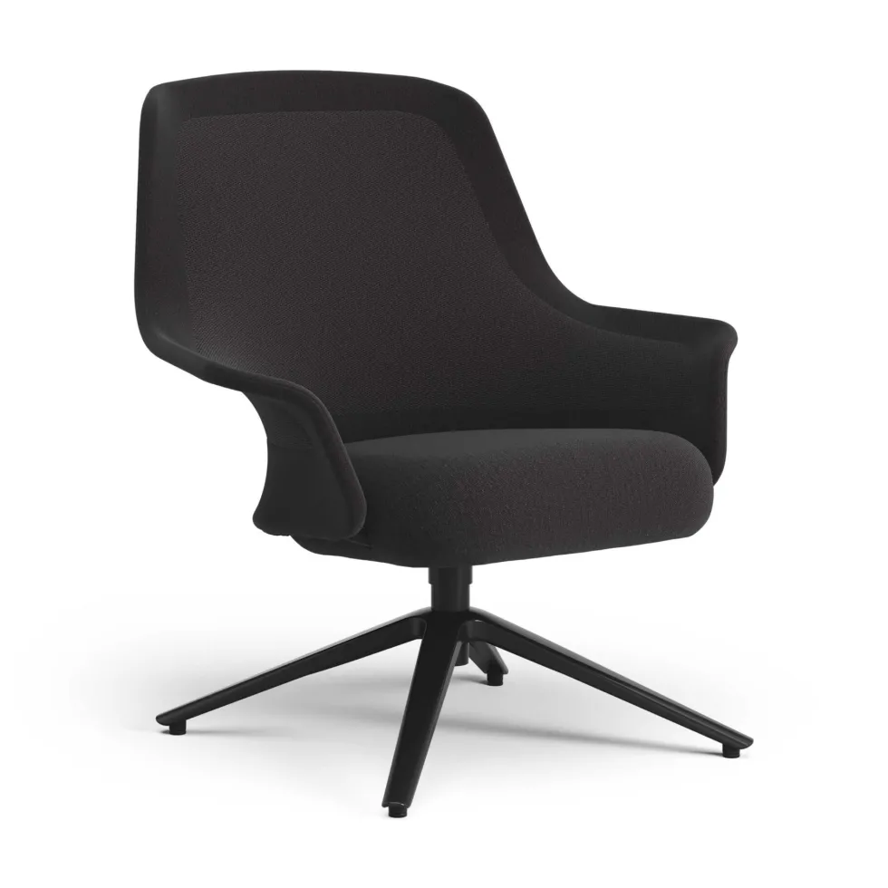Mandy fåtölj med kryssfot