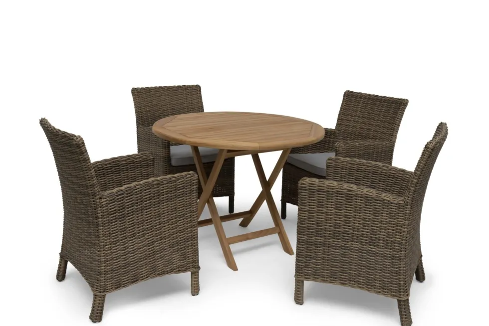 Matstol Hillerstorp Dallas 2-Pack Natur