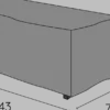 Möbelskydd Bord Hillerstorp Skagenäs Svart