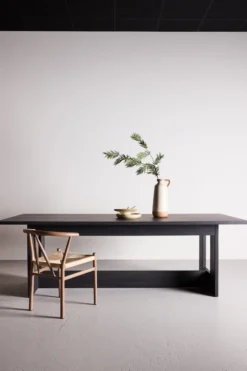 Milly Rektangulära Matbord 235 × 100 Black