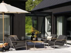 Naos rostfri 2,5-sits soffa