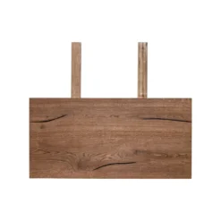 NARVIK matbord 210 cm oljad vildek, svart X-ben