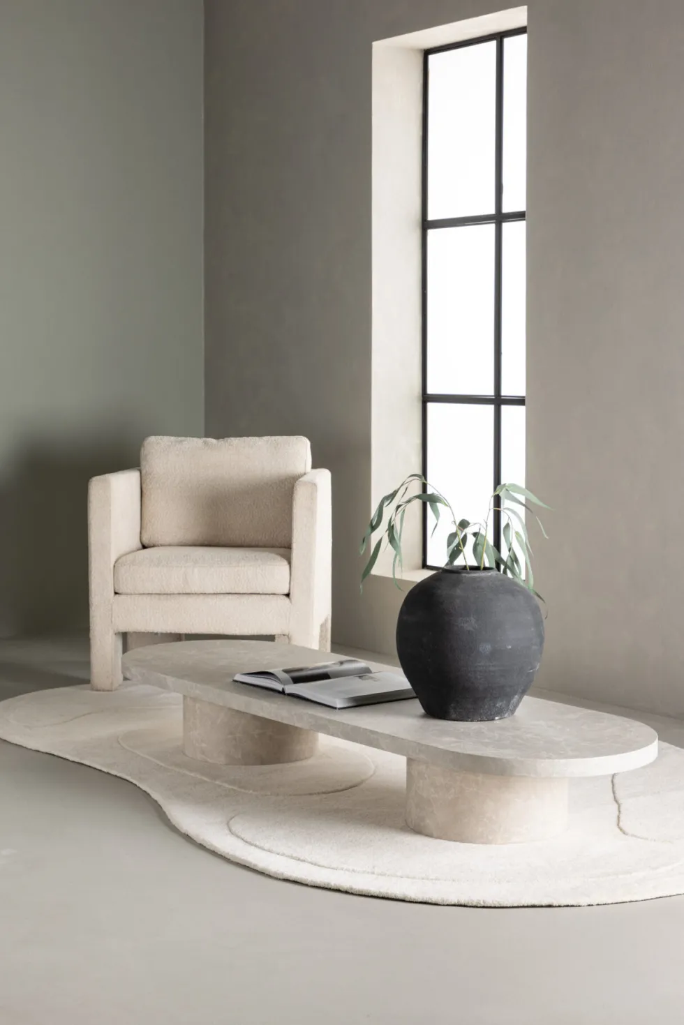 Narvik Soffbord 190 x 60 Beige
