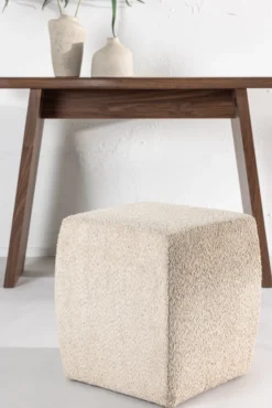 Neapel Puff 40 x 45 x 40 Beige