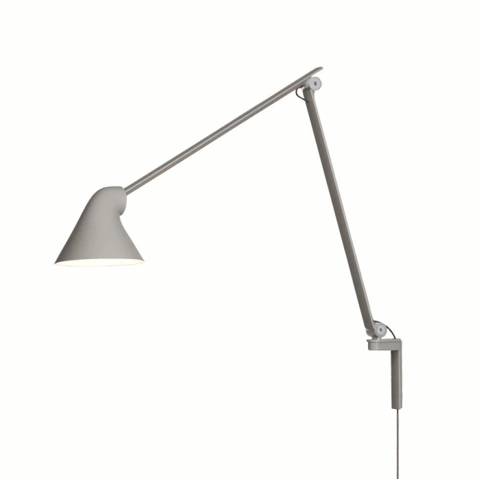NJP vägglampa lång arm