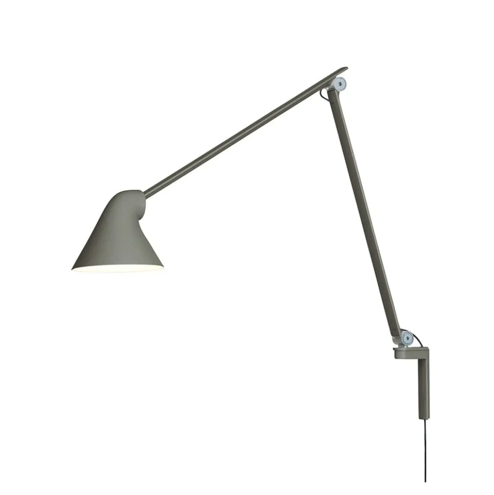 NJP vägglampa lång arm