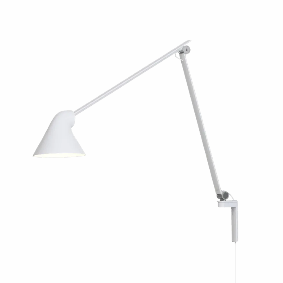NJP vägglampa lång arm
