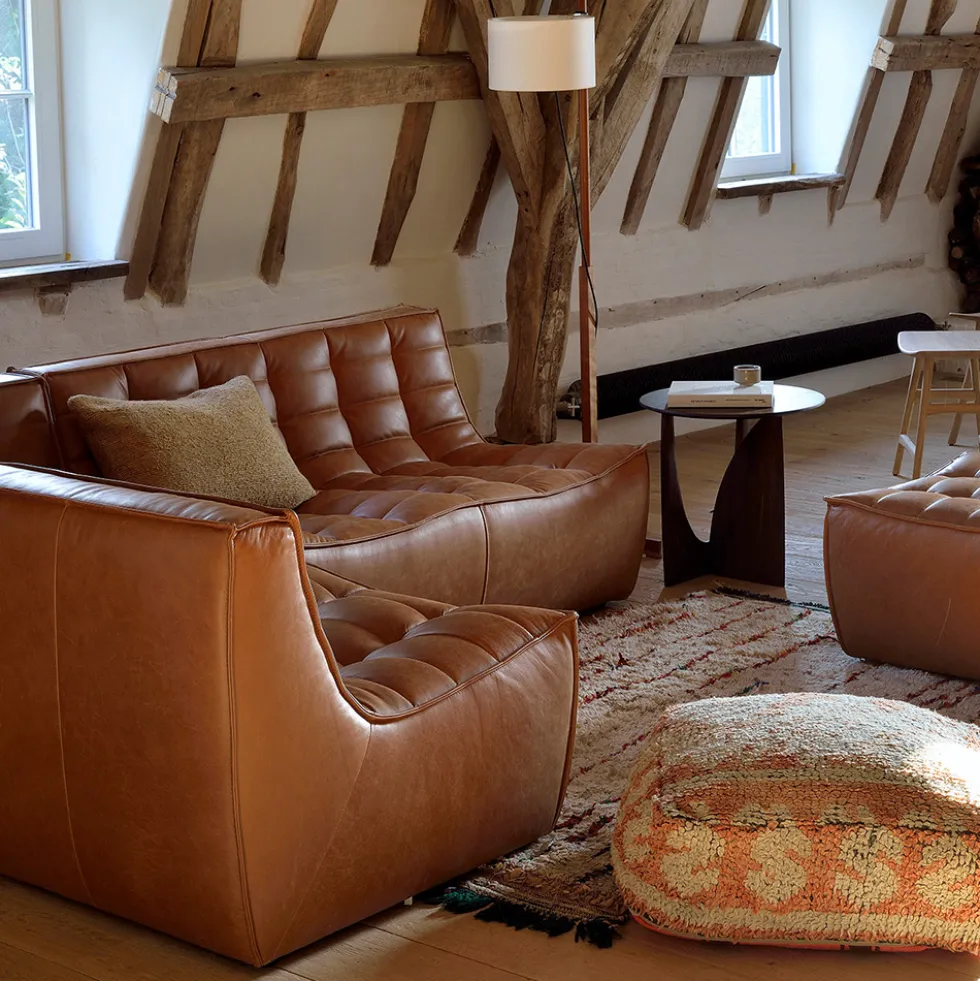 N701 soffa hörndel rund