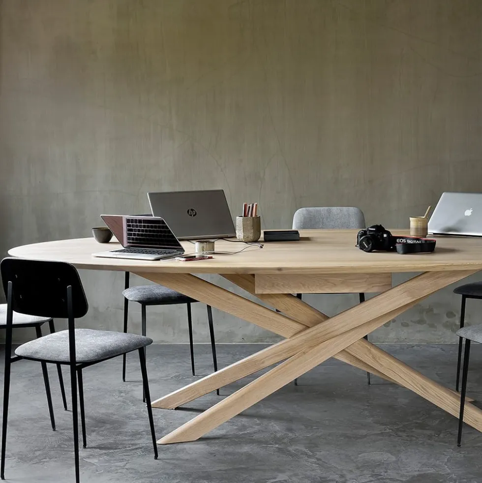 Oak Mikado matbord
