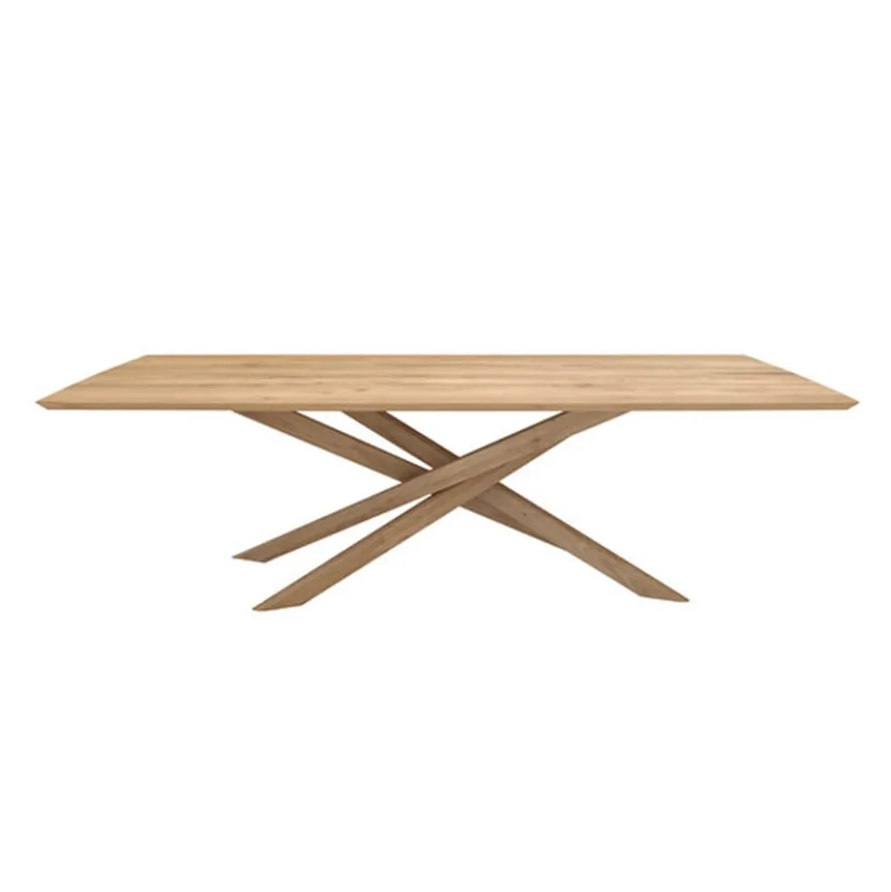 Oak Mikado matbord