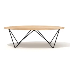Oak Orb coffee table