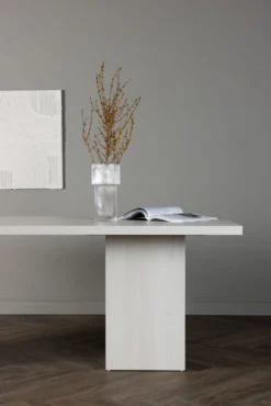 Olga Rektangulära Matbord 200 x 90 White