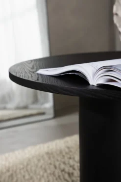 Olivia Soffbord ⌀80 Black