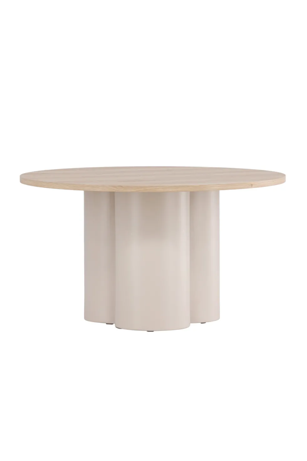 Olivia Soffbord ⌀80 Whitewash