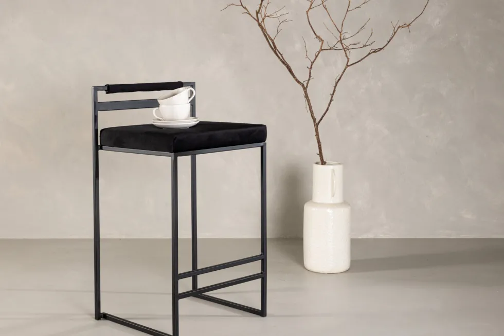 Opelika Barstolar Black