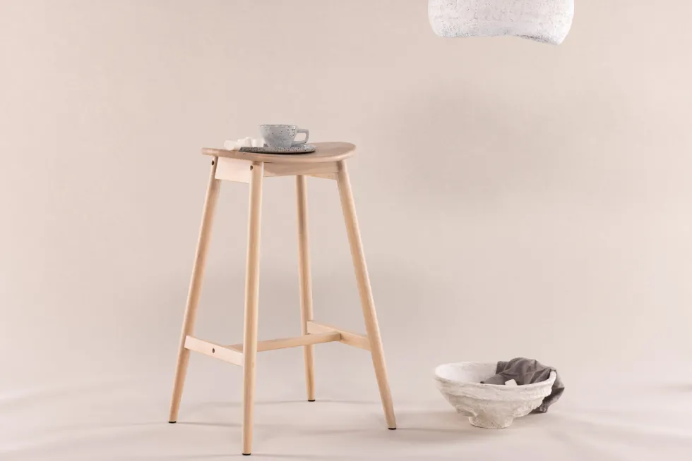 Orust Barstolar Whitewash