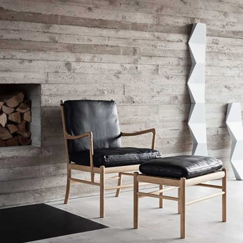 OW149 Colonial Chair fåtölj ek